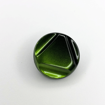 Knopf - 23 mm - grün mit Farbverlauf